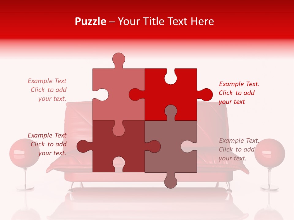 Floor Furniture Art PowerPoint Template