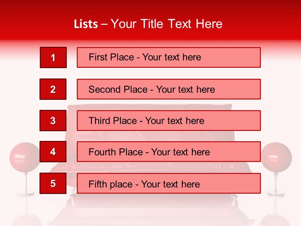 Floor Furniture Art PowerPoint Template