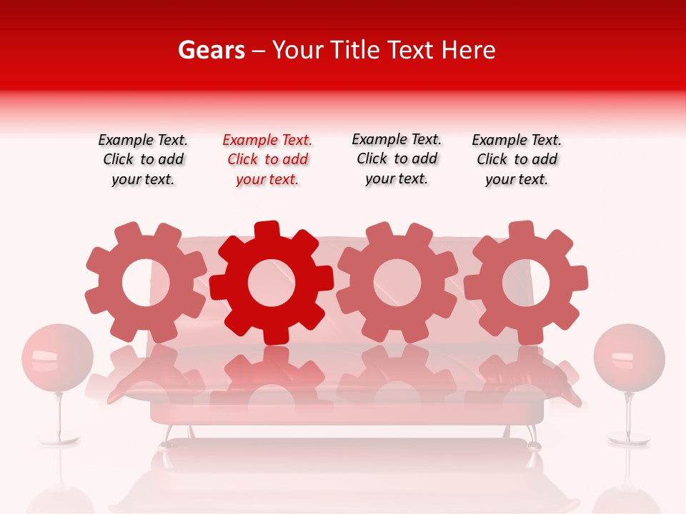 Floor Furniture Art PowerPoint Template