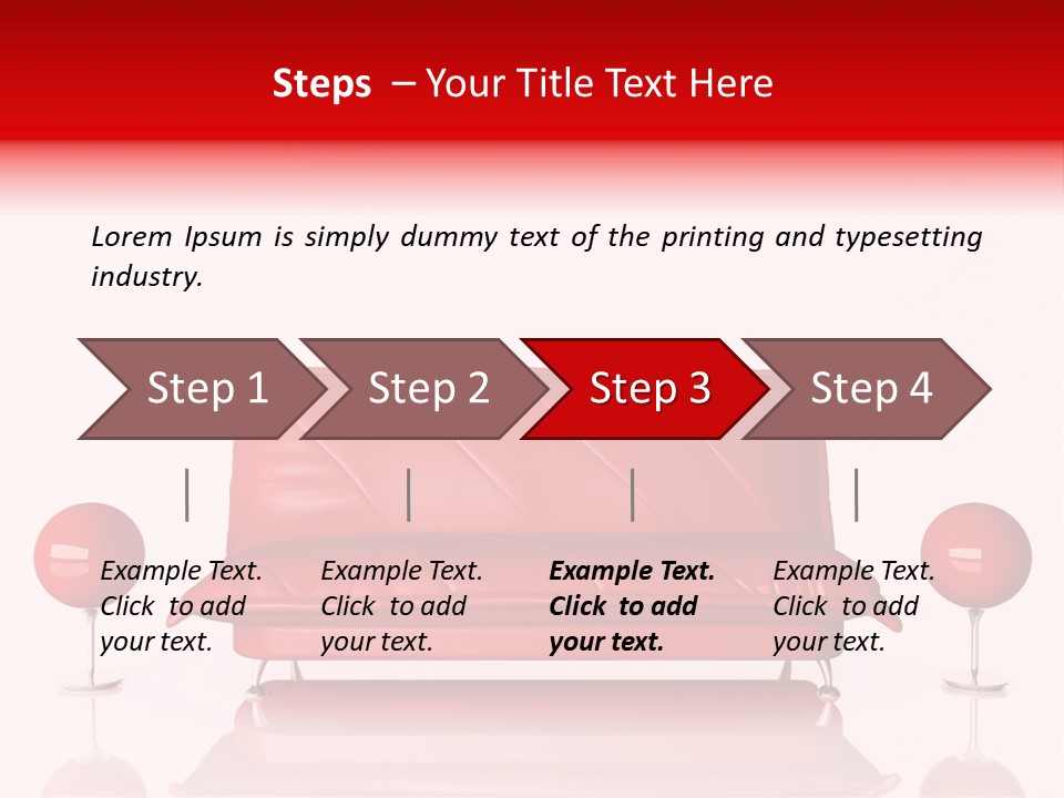Floor Furniture Art PowerPoint Template