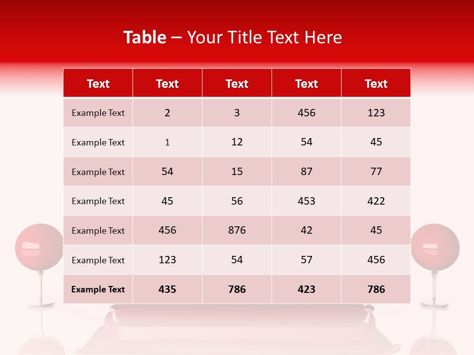 Floor Furniture Art PowerPoint Template