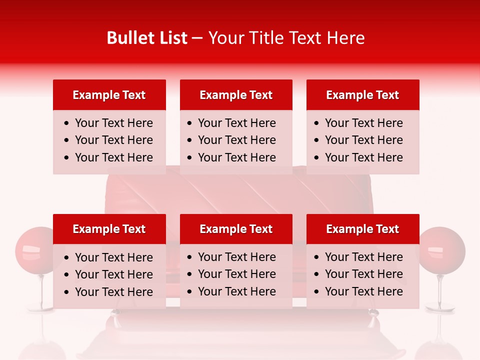 Floor Furniture Art PowerPoint Template