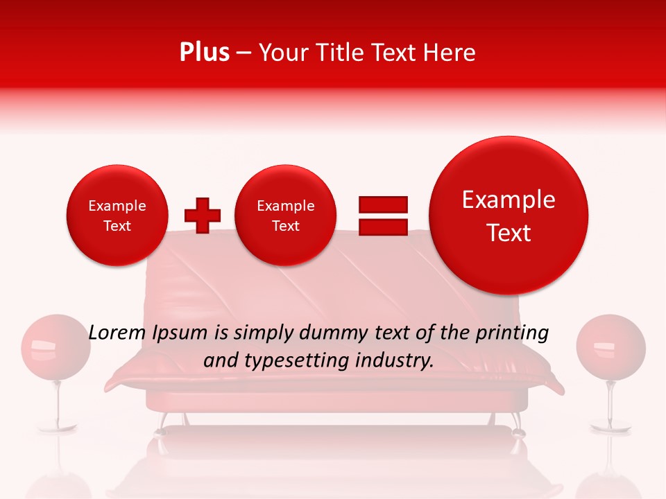 Floor Furniture Art PowerPoint Template