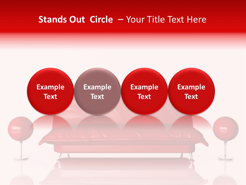 Floor Furniture Art PowerPoint Template