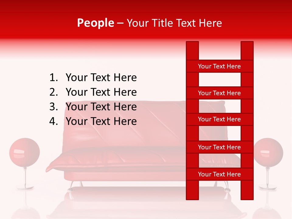 Floor Furniture Art PowerPoint Template