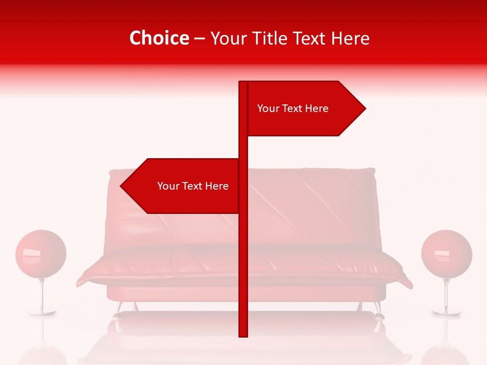 Floor Furniture Art PowerPoint Template