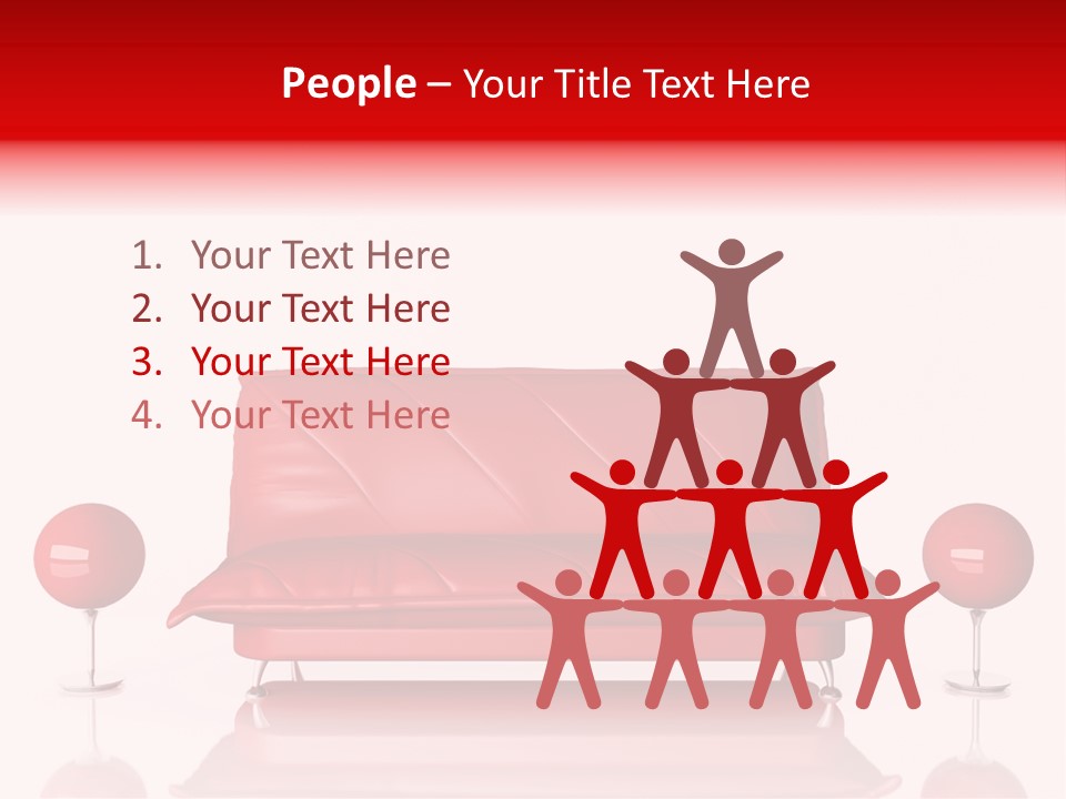 Floor Furniture Art PowerPoint Template