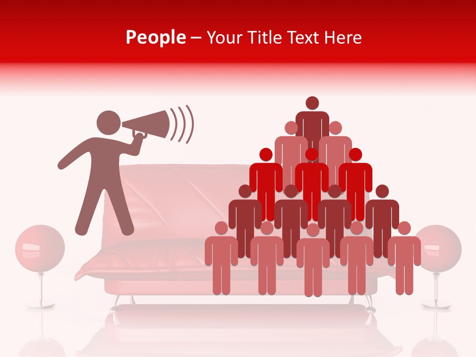 Floor Furniture Art PowerPoint Template