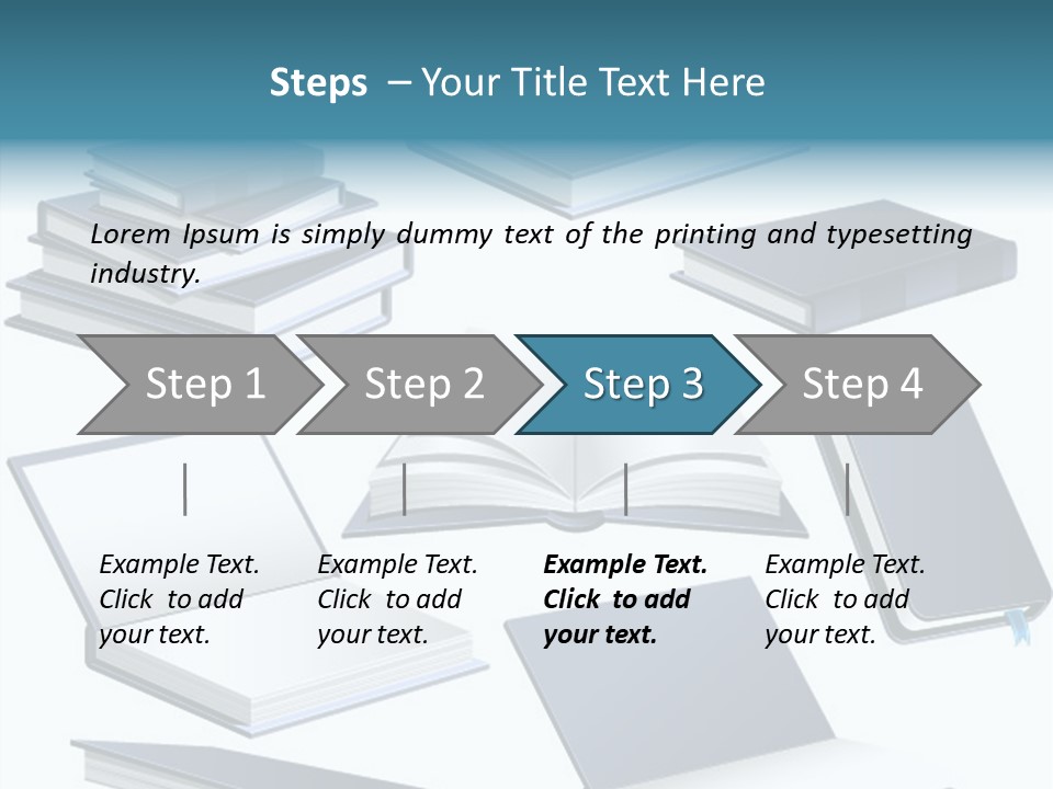 Open Reading Literature PowerPoint Template