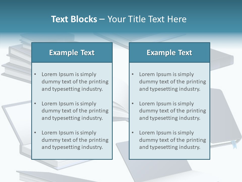 Open Reading Literature PowerPoint Template