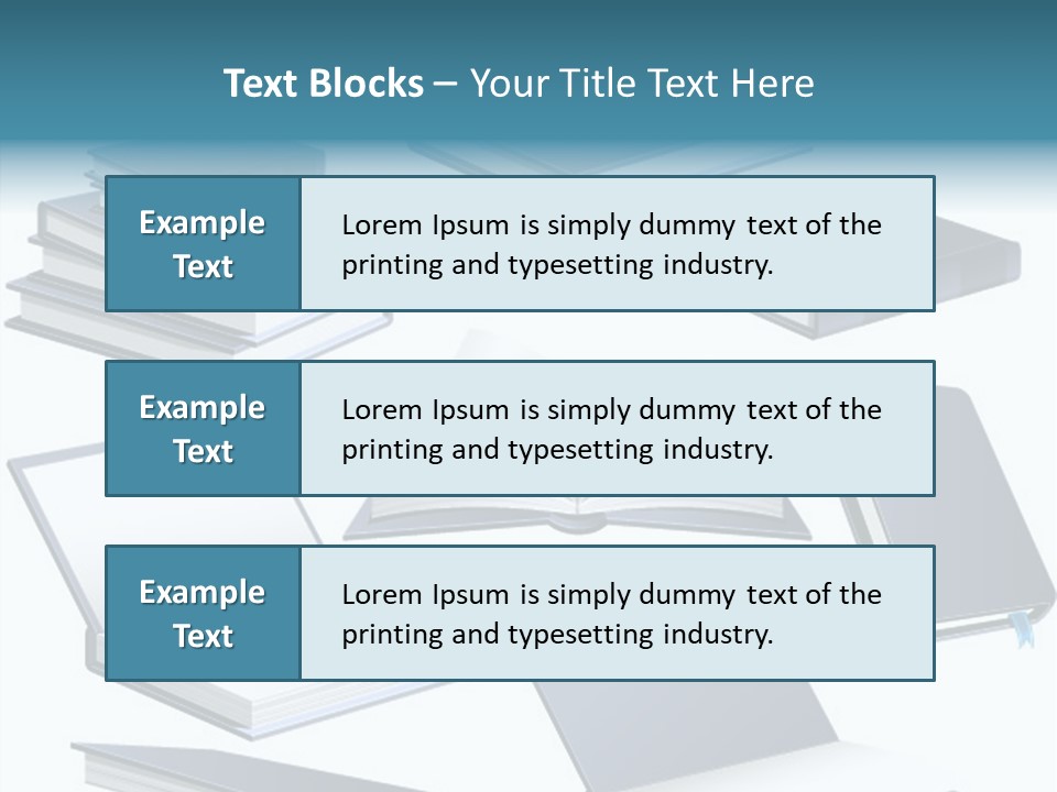 Open Reading Literature PowerPoint Template