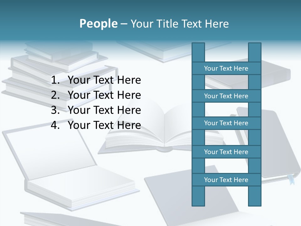 Open Reading Literature PowerPoint Template