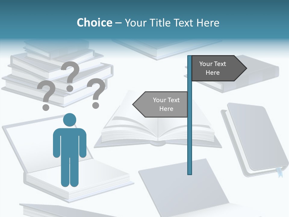 Open Reading Literature PowerPoint Template