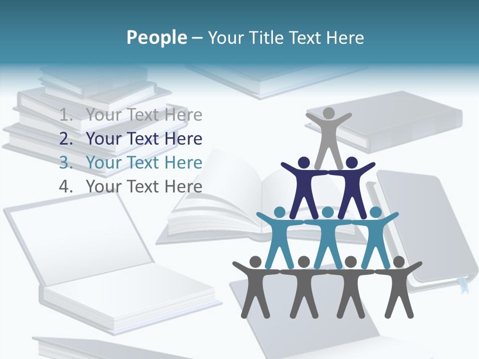 Open Reading Literature PowerPoint Template