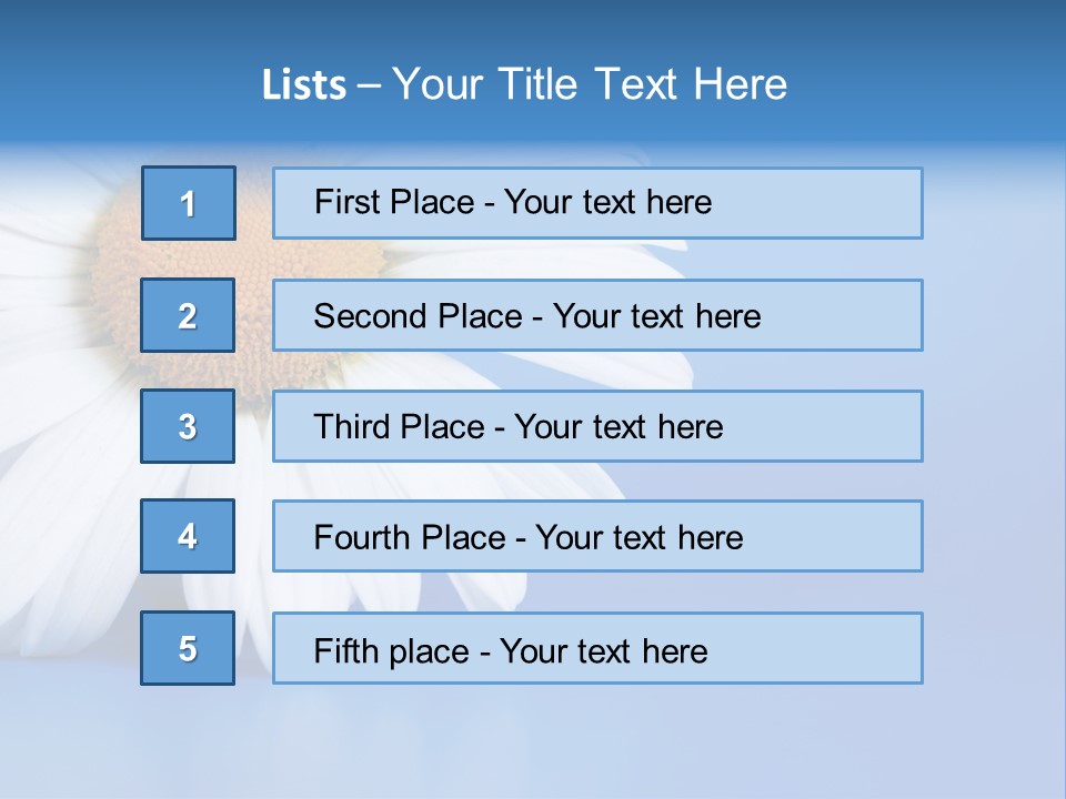 Blossom Healthy Plant PowerPoint Template