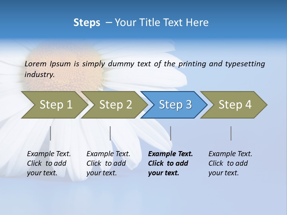 Blossom Healthy Plant PowerPoint Template