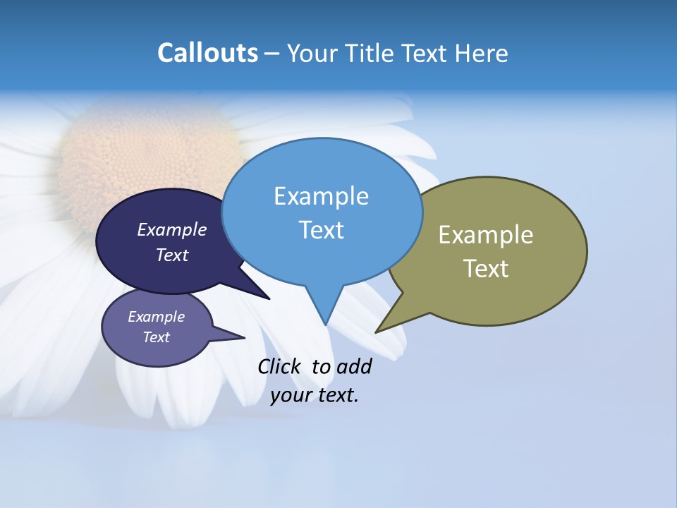 Blossom Healthy Plant PowerPoint Template