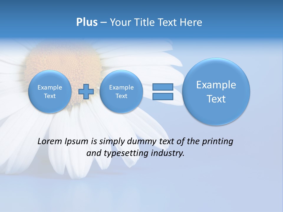 Blossom Healthy Plant PowerPoint Template