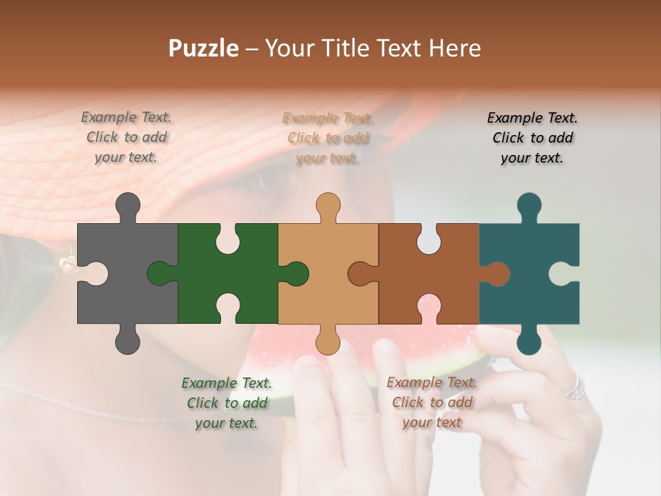 Water Health Pretty PowerPoint Template