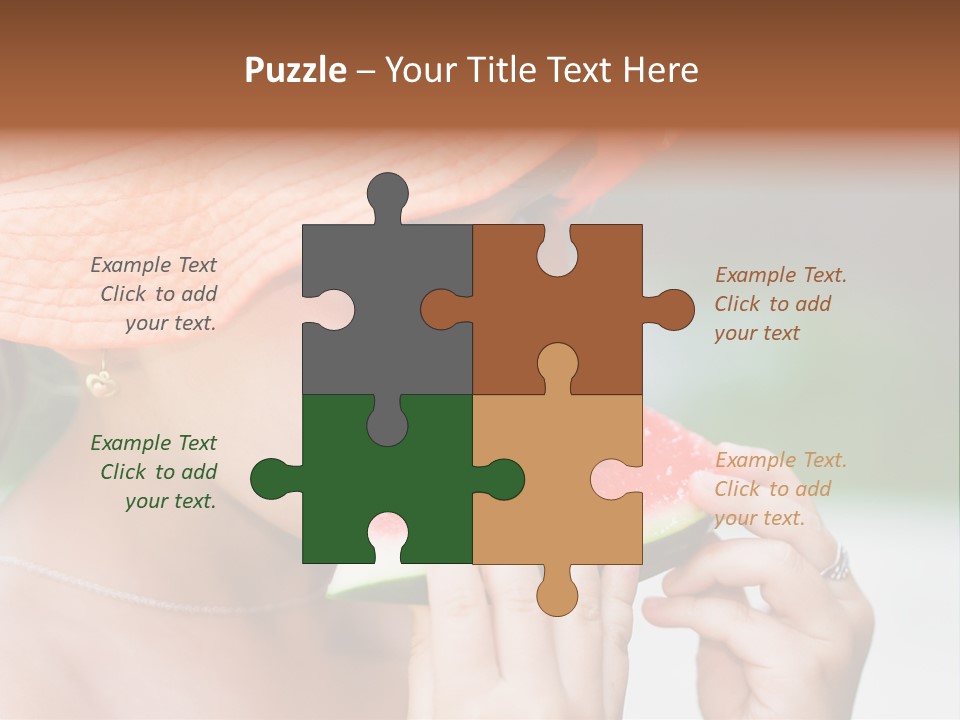 Water Health Pretty PowerPoint Template