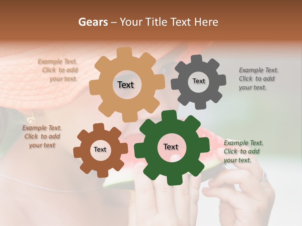 Water Health Pretty PowerPoint Template