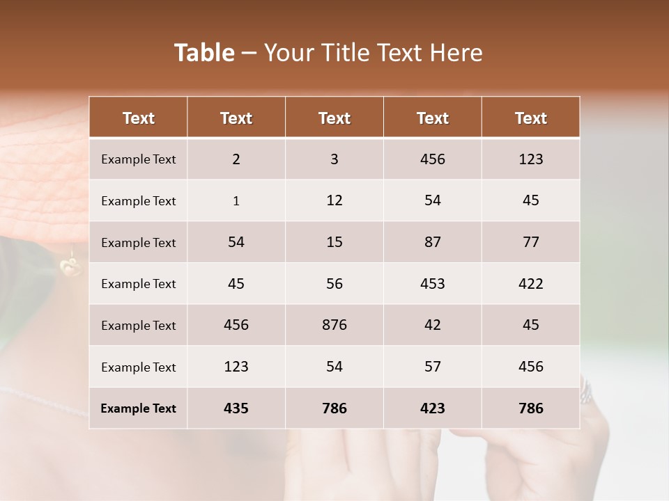 Water Health Pretty PowerPoint Template