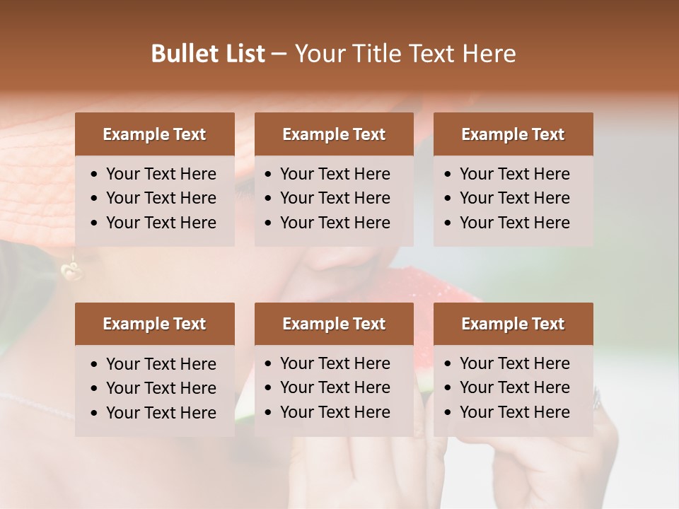 Water Health Pretty PowerPoint Template