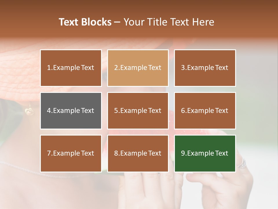 Water Health Pretty PowerPoint Template