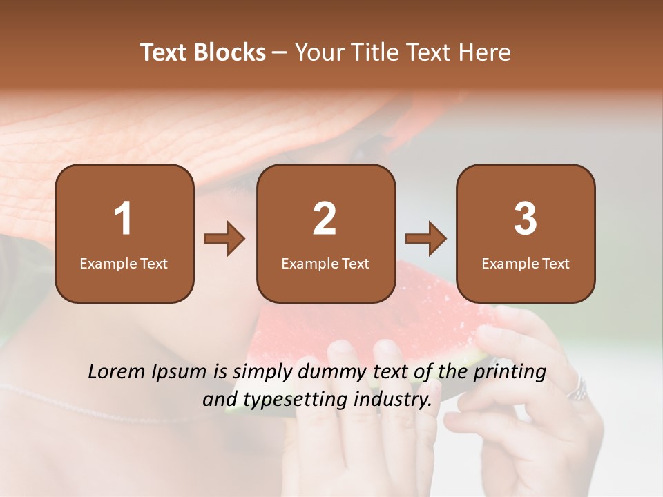 Water Health Pretty PowerPoint Template