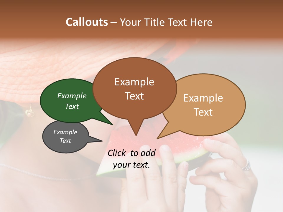 Water Health Pretty PowerPoint Template