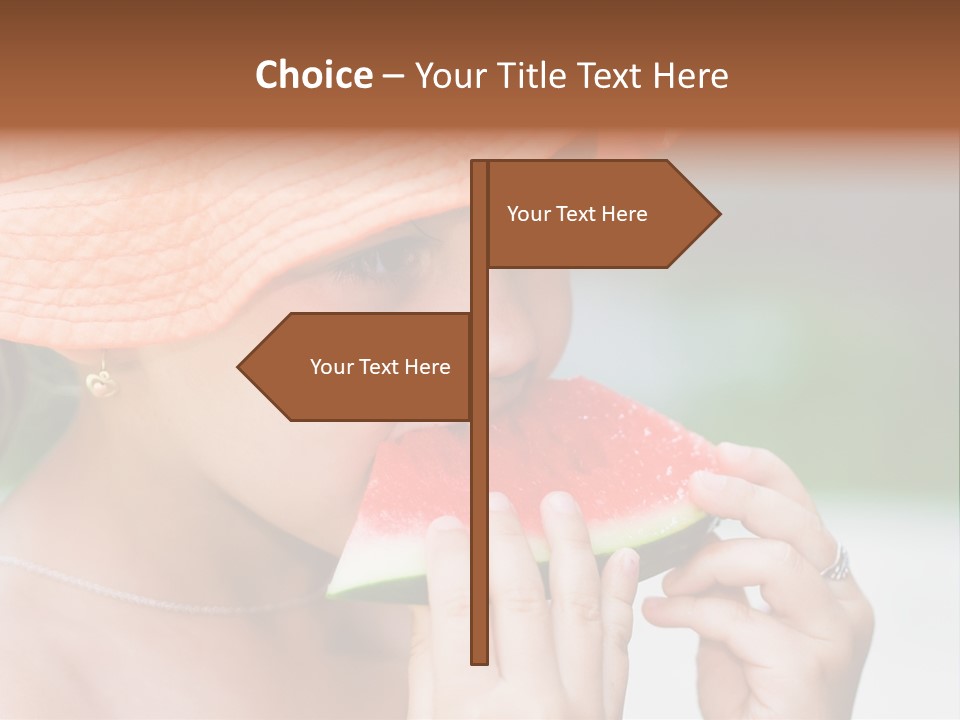 Water Health Pretty PowerPoint Template