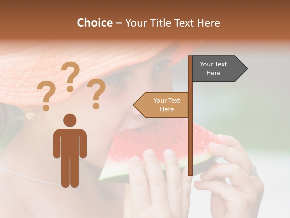 Water Health Pretty PowerPoint Template