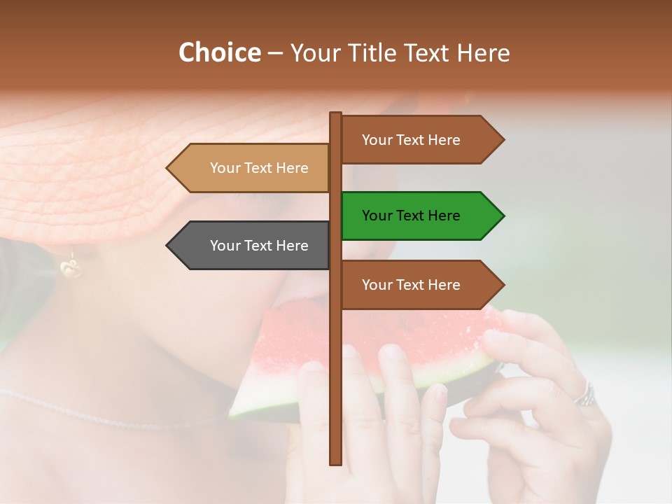 Water Health Pretty PowerPoint Template