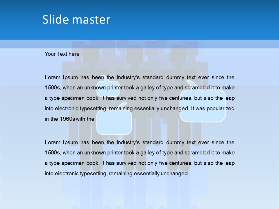Space Speaker Leader PowerPoint Template