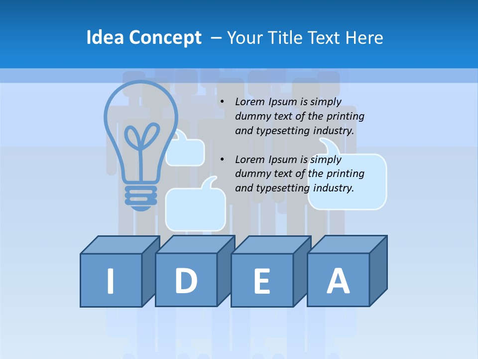 Space Speaker Leader PowerPoint Template