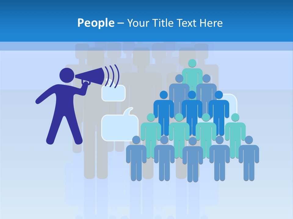 Space Speaker Leader PowerPoint Template