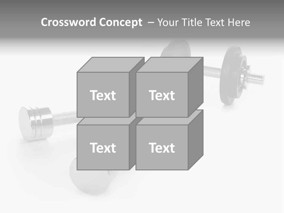 Equipment Work Sport PowerPoint Template