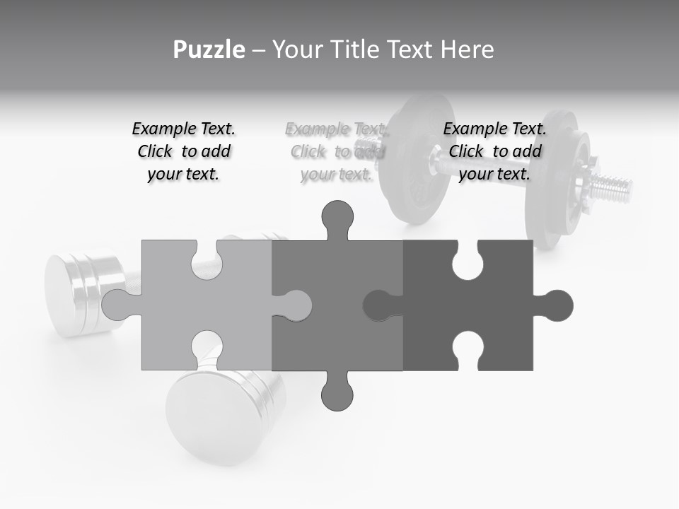 Equipment Work Sport PowerPoint Template