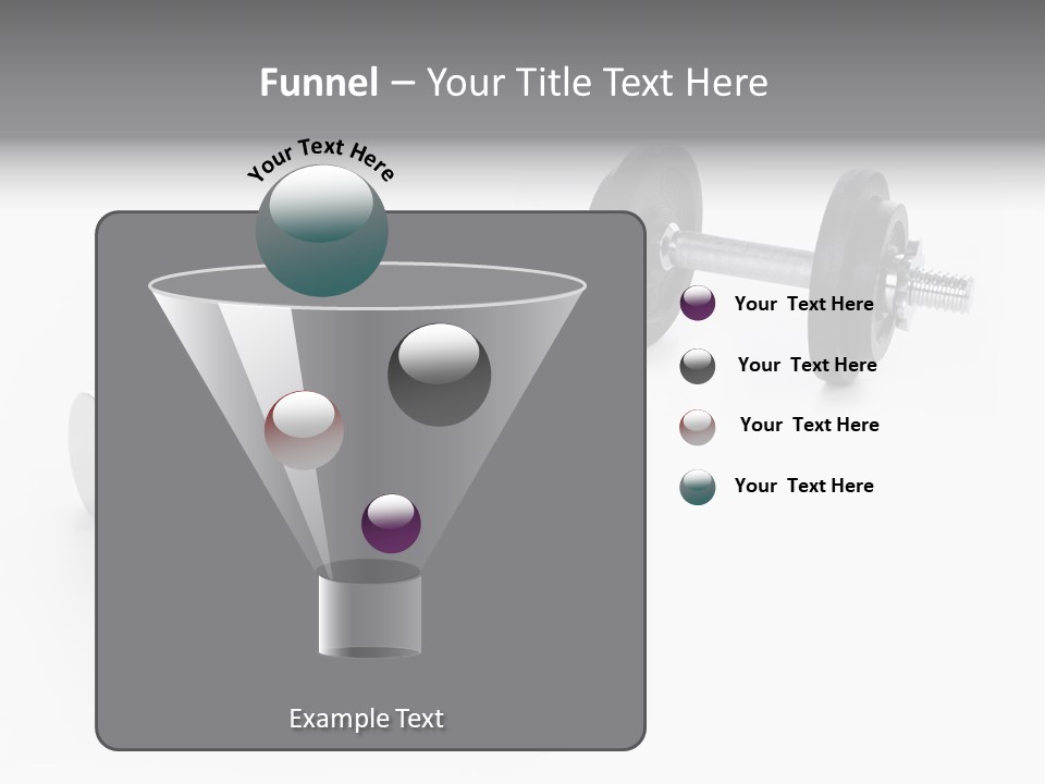 Equipment Work Sport PowerPoint Template