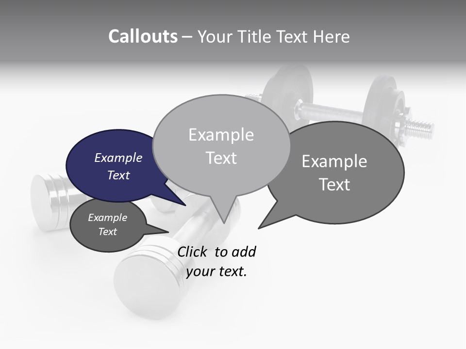 Equipment Work Sport PowerPoint Template