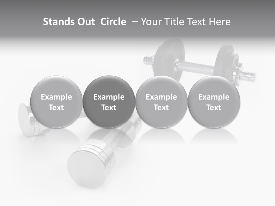 Equipment Work Sport PowerPoint Template