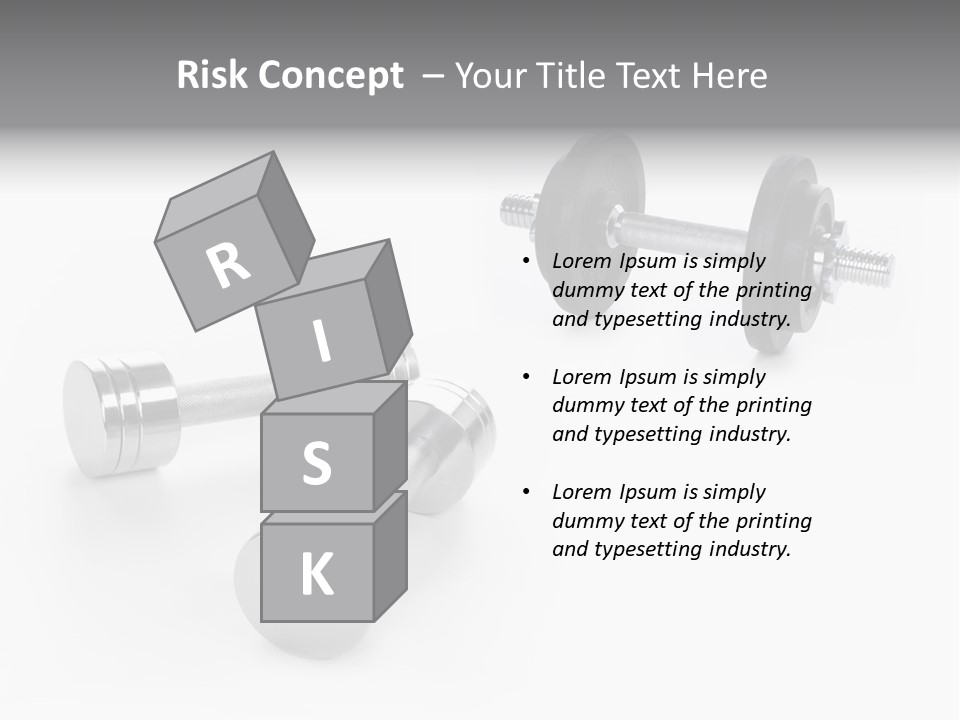 Equipment Work Sport PowerPoint Template