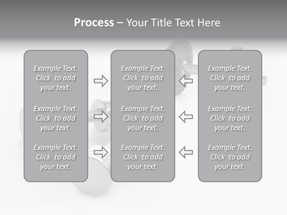 Equipment Work Sport PowerPoint Template