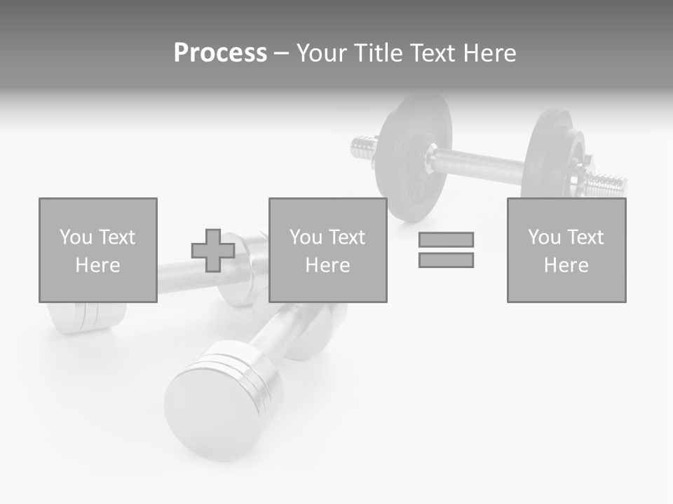 Equipment Work Sport PowerPoint Template