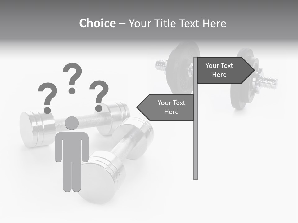 Equipment Work Sport PowerPoint Template