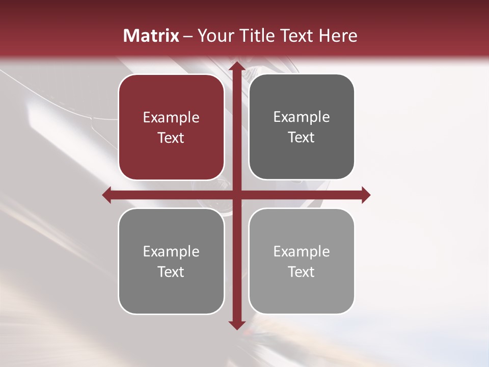 Detail Horsepower Technology PowerPoint Template