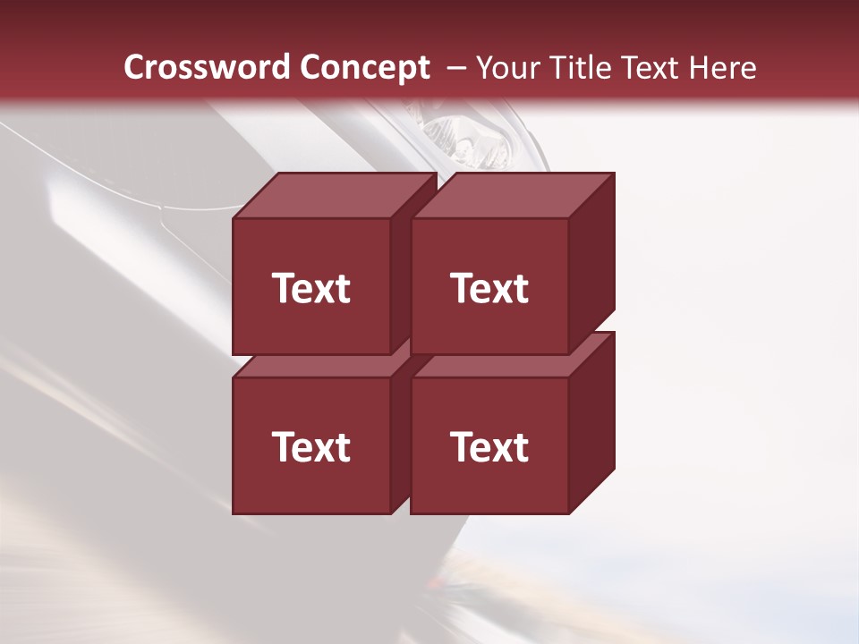 Detail Horsepower Technology PowerPoint Template