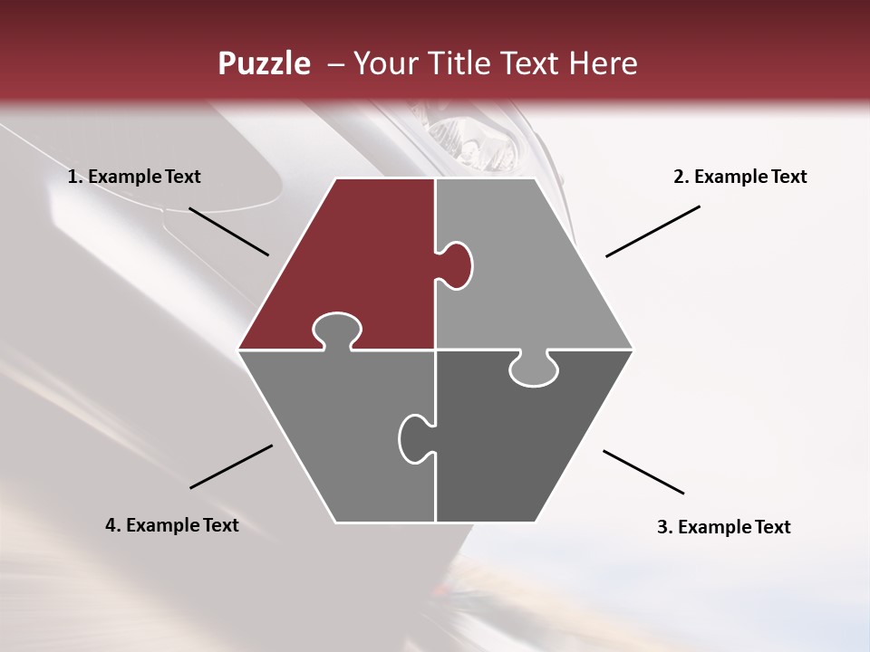 Detail Horsepower Technology PowerPoint Template