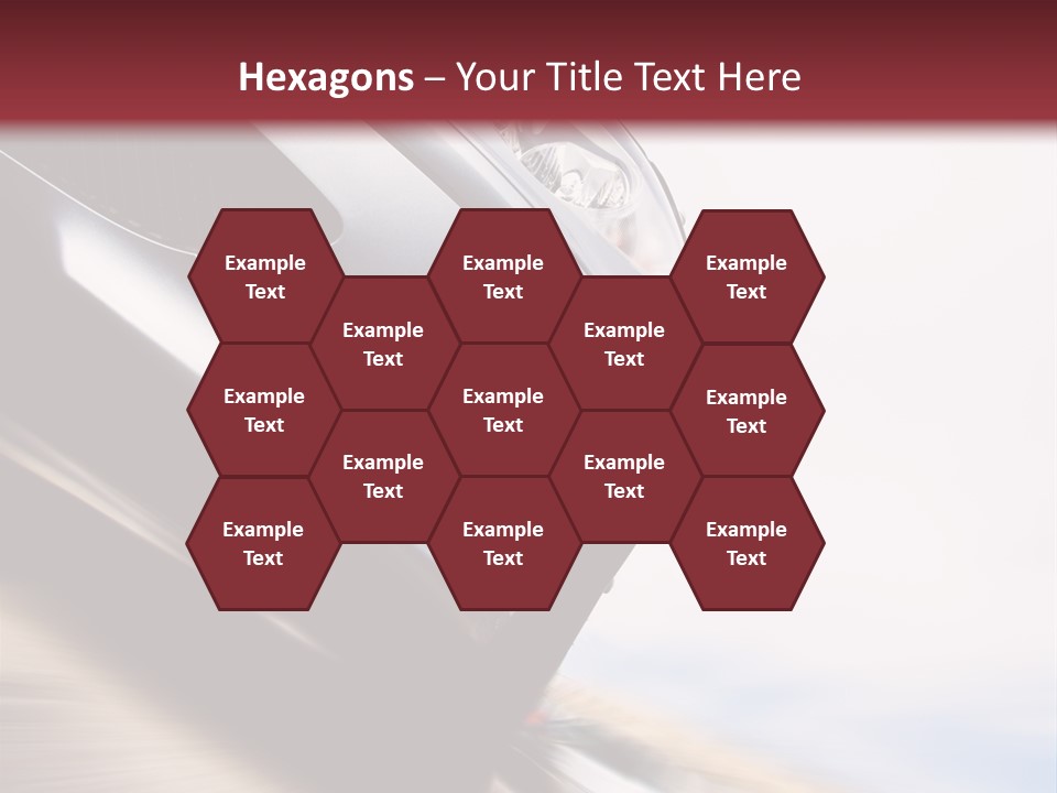 Detail Horsepower Technology PowerPoint Template