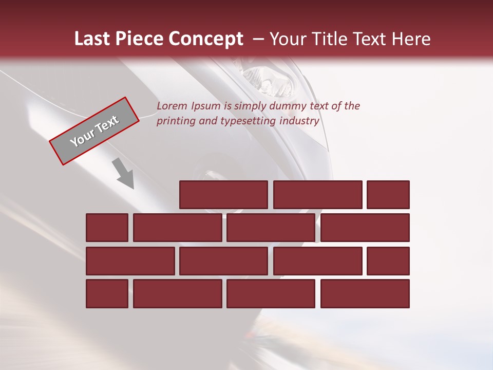 Detail Horsepower Technology PowerPoint Template